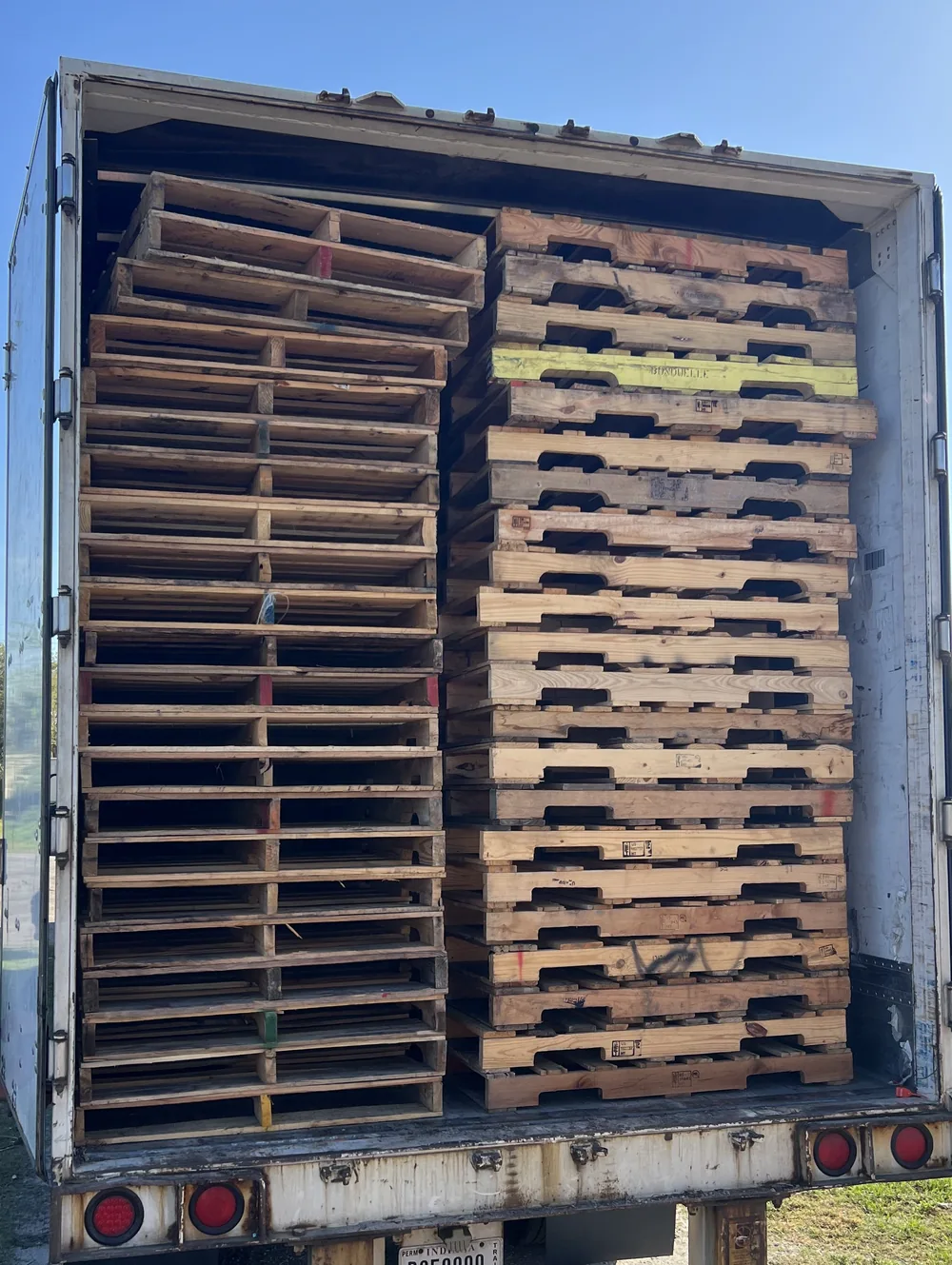 GMA pallets loaded in dry van trailer
